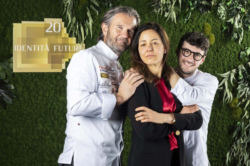 Carlo Cracco e Luca Sacchi