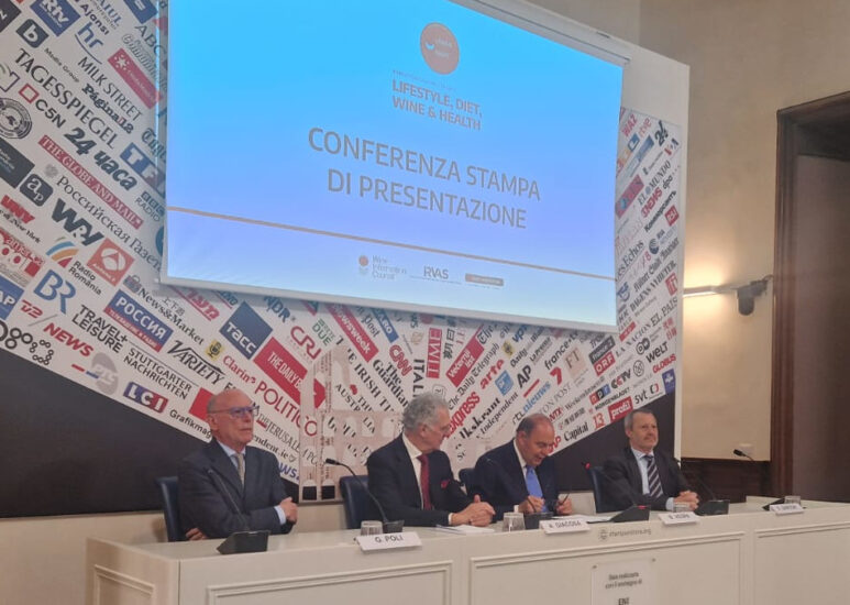La presentazione del “Lifestyle, Diet, Wine & Health Congress” 2025 a Roma