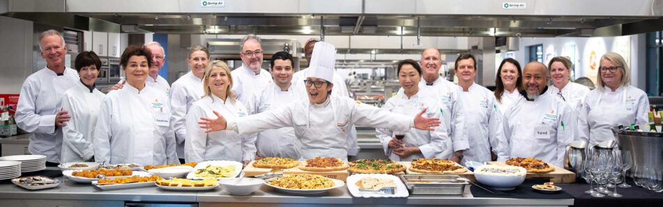 Gli studenti del “Culinary Institute of America” di New York 