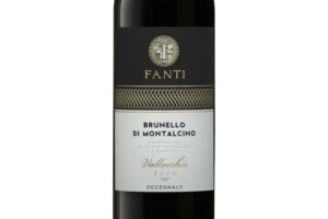 Fanti, Docg Brunello di Montalcino Vallocchio Decennale 2020