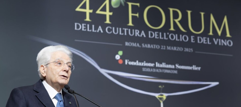 Mattarella: “protezionismi immotivati danneggerebbero in modo importante vino e olio”