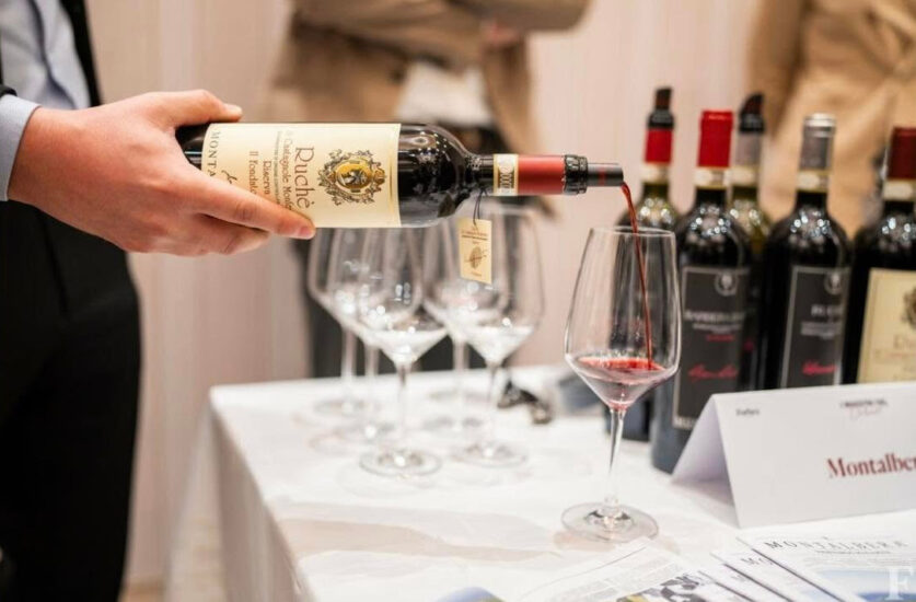 L’“Anteprima del Ruchè di Castagnole Monferrato Docg” a Torino con il Consorzio Barbera d’Asti e Vini del Monferrato (ph: Facebook/Montalbera) 