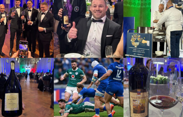 BANFI, CONVIVIALITA', CUCINA ITALIANA, FEDERUGBY, FRANCESCO LOLLOBRIGIDA, IRLANDA, ITALIA, ITALRUGBY, MINISTRO DELL'AGRICOLTURA, RUGBY, SPORT, UNESCO, Italia