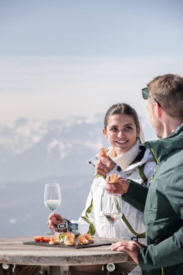 Happy hour “SpeckAperitivo” nei rifugi dell’Area Vacanze Sci & Malghe Rio Pusteria