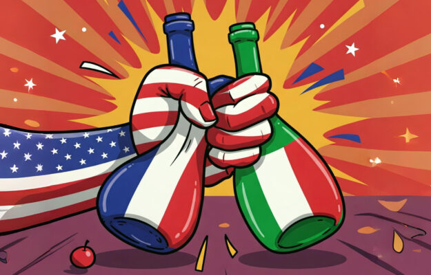 CIATTI, DAZI, DISTRIBUTORI USA, DONALD TRUMP, EXPORT, GUERRA COMMERCIALE, ICE, MATTEO ZOPPAS, presidente usa, PRODUTTORI USA, PROWEIN, UE, USA, WINE INSTITUTE, Mondo