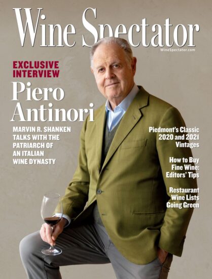 “Wine Spectator” April number (to winespectator.com)
