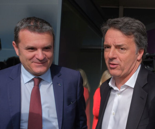 Gian Marco Centinaio al Vinitaly 2025 (ph: Veronafiere/Ennevi)