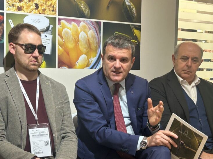 Gian Marco Centinaio al Vinitaly 2025 (ph: WineNews)