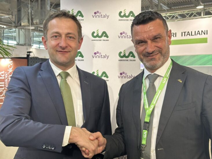 Il Commissario Hansen e il presidente Cia-Agricoltori Italiani Cristiano Fini