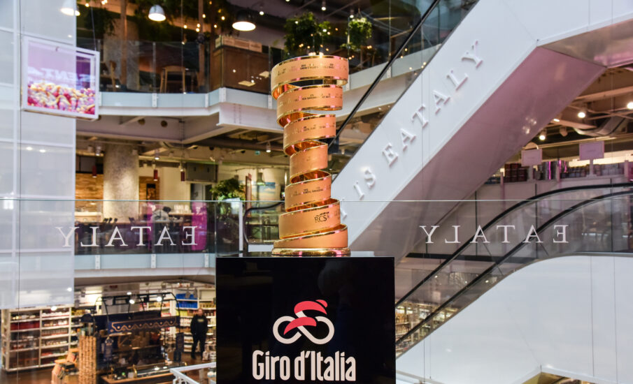 The presentation of the Giro d’Italia withe jersey , Milan 23 March 2024 Italy. (Photo by Gian Mattia D’Alberto/Lapresse)