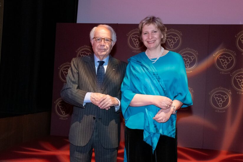 Paolo Panerai e Chiara Lungarotti 