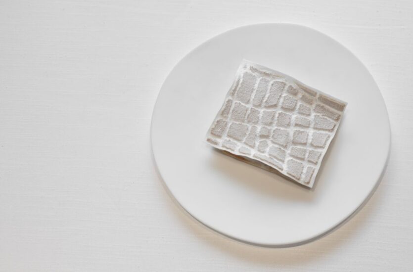 Il “Cretto di Burri” dello chef Pino Cuttaia