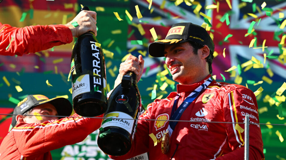 Vino & sport connubio di passioni made in Italy, amatissimo in Italia e nel mondo (credit: Ferrari/Getty Images)