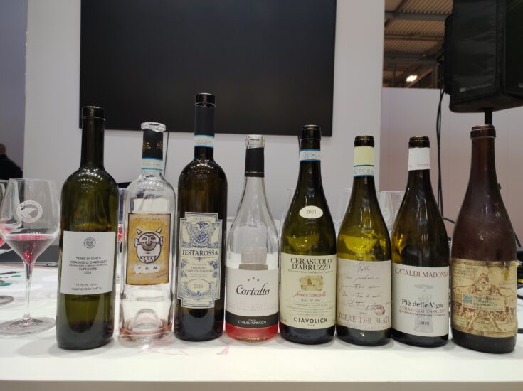 Vinitaly 2025 - Degustazione Cerasuolo d’ Abruzzo Bottiglie
