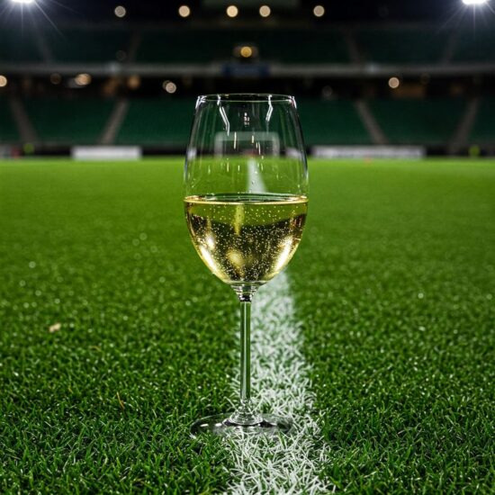 Vino & sport connubio di passioni made in Italy, amatissimo in Italia e nel mondo (ph: Gemini Ai)