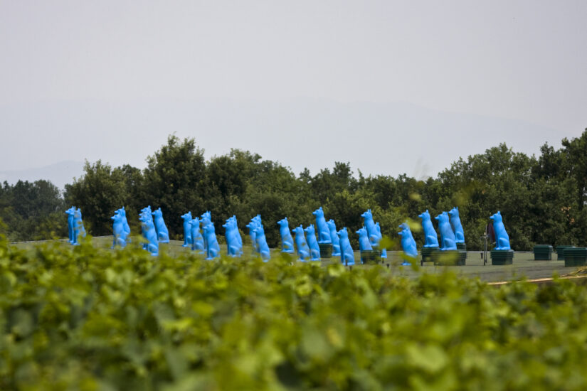 Blue Guardians by Cracking Art