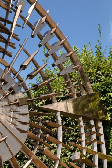 Cancello Solare by Arnaldo Pomodoro (credit: Mattia Aquila)