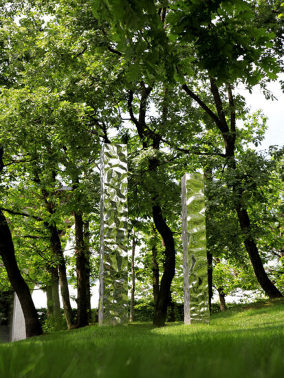 Gravity and Untitled Column by Rado Kirov