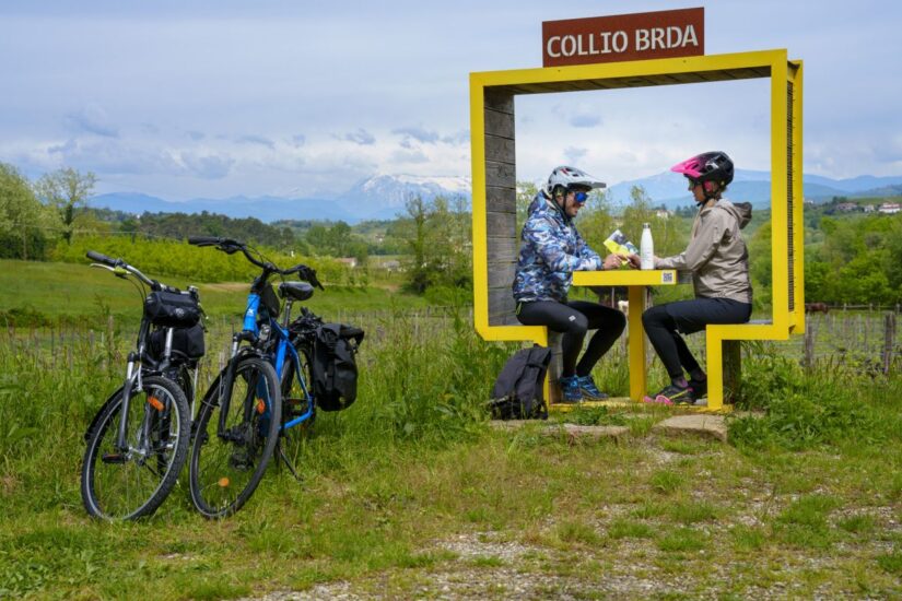 PromoturismoFvg ha lanciato nuovi itinerari cicloturistici tra i vigneti del Collio