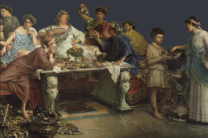 Banchetti sontuosi, ville e altri eccessi nell’antica Roma protagonisti del saggio “Luxuria”