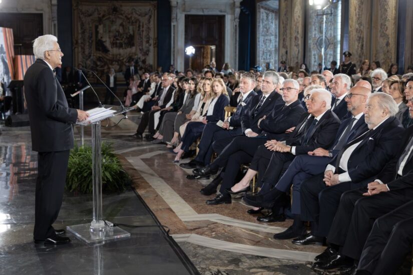Il cinema italiano al Quirinale (foto di Francesco Ammendola - Ufficio per la Stampa e la Comunicazione della Presidenza della Repubblica)
