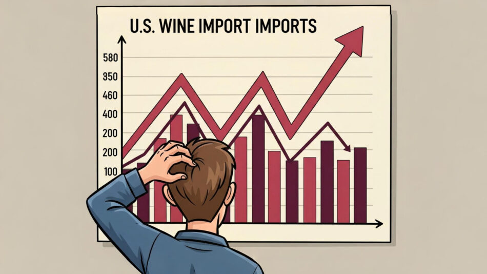 Usa, cresce l’import di vino nei primi 3 mesi 2025