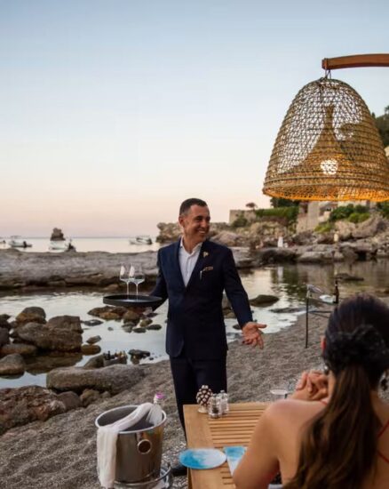 Il “Best Beach Club Italia” 2025 Lido Villeggiatura del Belmond Villa Sant’Andrea a Taormina (ph: Facebook/Villa Sant’Andrea A Belmond Hotel)