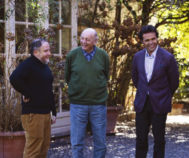 Antonio Perazzi, Paolo Pejrone e Mario Faro