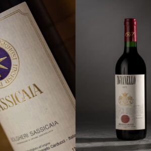Sassicaia e Tignanello tra i 20 vini più ricercati del 2025 al mondo, nel ranking di “Wine Searcher”