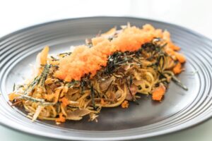 Lo spaghetto nostrano conquista il Paese del Sol Levante, ma il condimento è tutto giapponese Lo spaghetto nostrano conquista il Paese del Sol Levante, ma il condimento è tutto giapponese