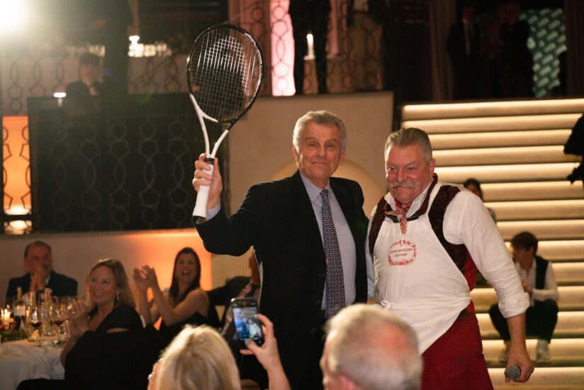 Ferruccio Ferragamo e Dario Cecchini