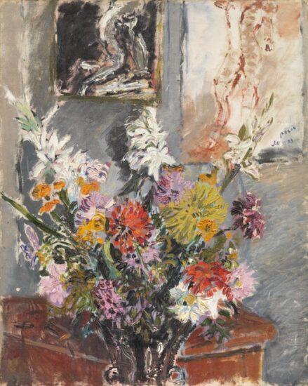 Arte e grande cucina si incontrano con Carlo Cracco e Farsettiarte (credit: Filippo dePisis “Dalie e gladioli”, Ristorante Cracco/Farsettiarte)