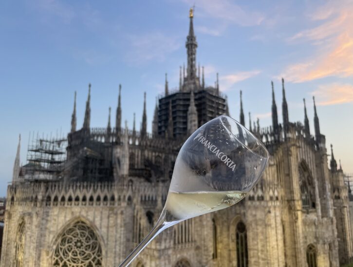  Il party con vista Duomo by Franciacorta per la “Milano Fashion Week”