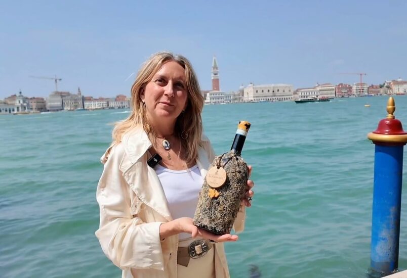 Anche le acque della Laguna di Venezia sono una “cantina subacquea” con il progetto “Sansonina in Laguna” di Zenato