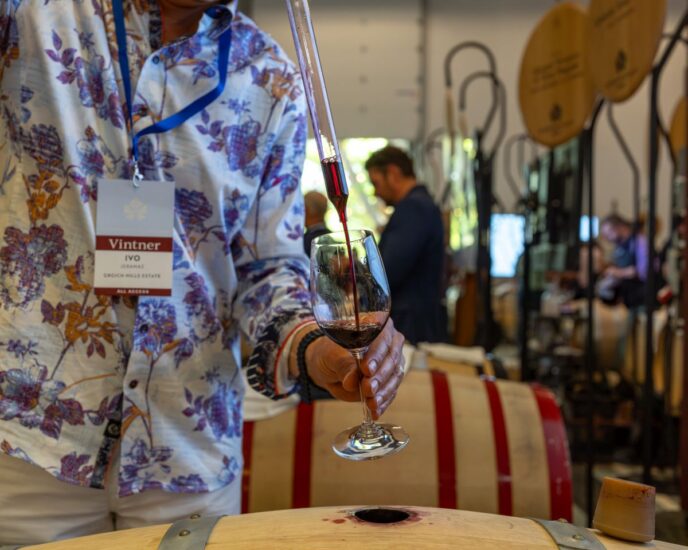 La “Napa Valley Auction” 2025 (credit: Napa Valley Vintners/Steven Chester Cooley)