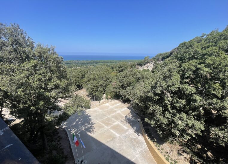 La vista da Tenuta Meraviglia