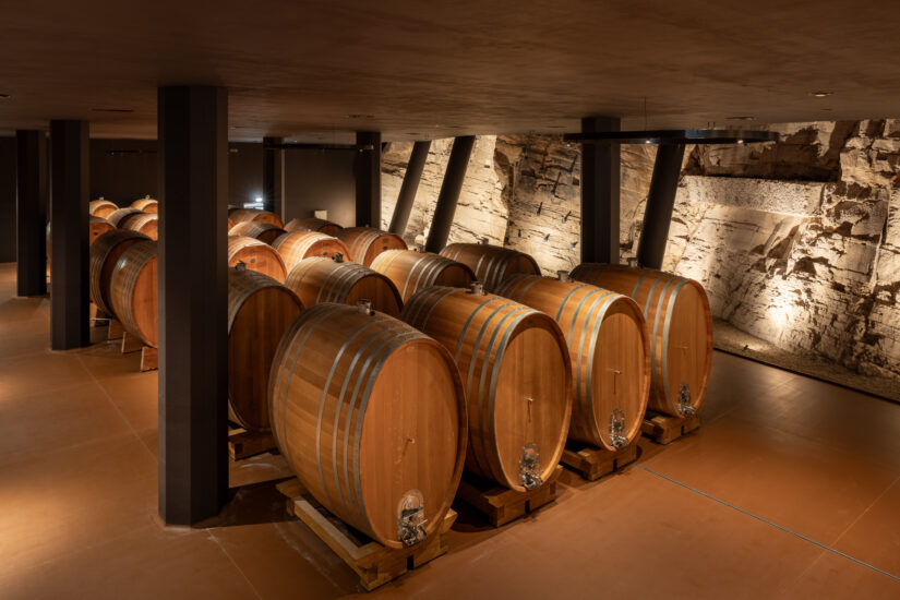 La Tenuta Meraviglia, nell’ex Cava di Cariola, a Bolgheri (ph: Moggi_Studio)