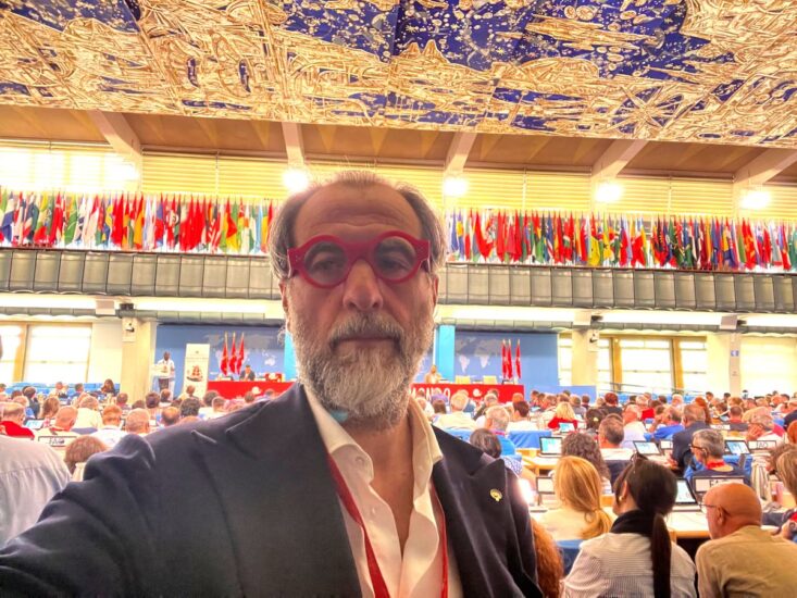 Aspettando l’intervento di Carlo Petrini, fondatore Slow Food, all’Assemblea Nazionale della Chiocciola di cui WineNews segue i lavori 