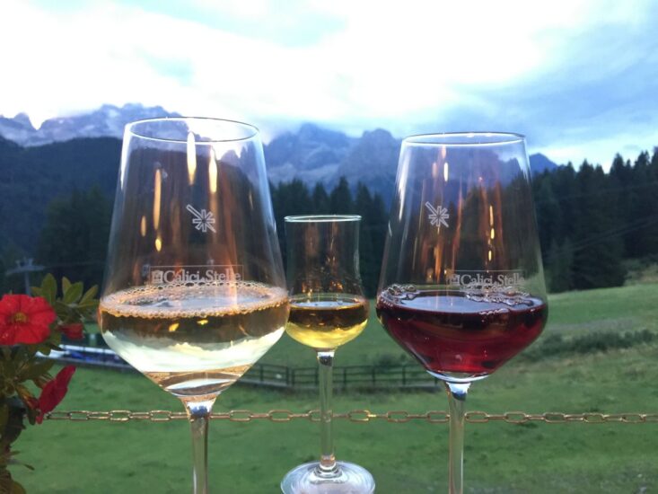 “Calici di Stelle” al Doss del Sabion tra le vette di Madonna di Campiglio con i grandi vini del Trentino Alto Adige