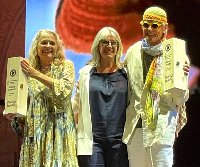 Il cast di “Io ballo da sola” con il Consorzio Chianti Classico