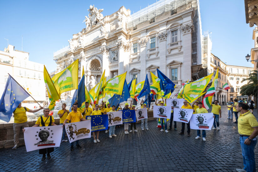 La protesta Coldiretti contro Von der Leyen, a Bruxelles e Roma
