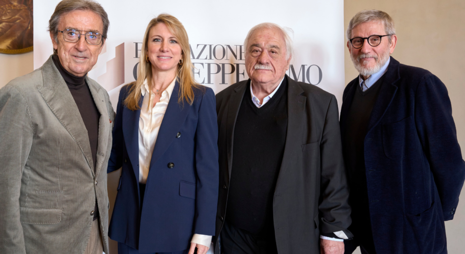 Annabella Pascale, con Riccardo Cotarella, Attilio Scienza e Franco Achilli