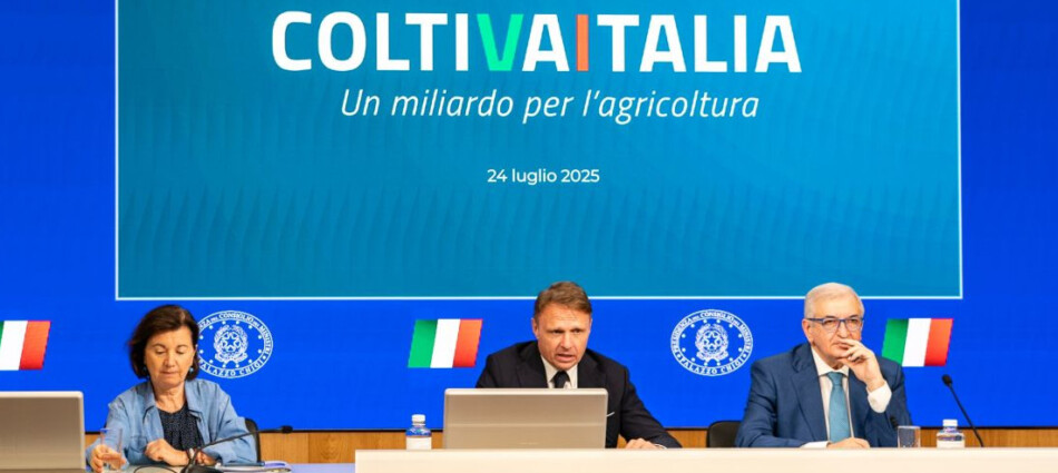 “Coltivaitalia”, 1 miliardo per l’agricoltura 2026-2028. La Premier Meloni: “stanziamenti record”