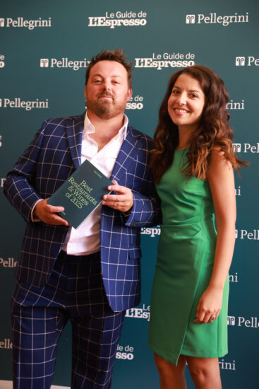 Luca Gardini e Fabiola Fiorentino, curatore e coordinatrice editoriale Le Guide de L’Espresso