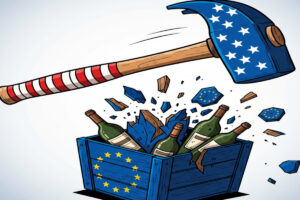 Da domani, 1 agosto, salvo clamorose sorprese, il vino Ue pagherà il 15% di dazi verso gli Usa Da domani, 1 agosto, salvo clamorose sorprese, il vino Ue pagherà il 15% di dazi verso gli Usa