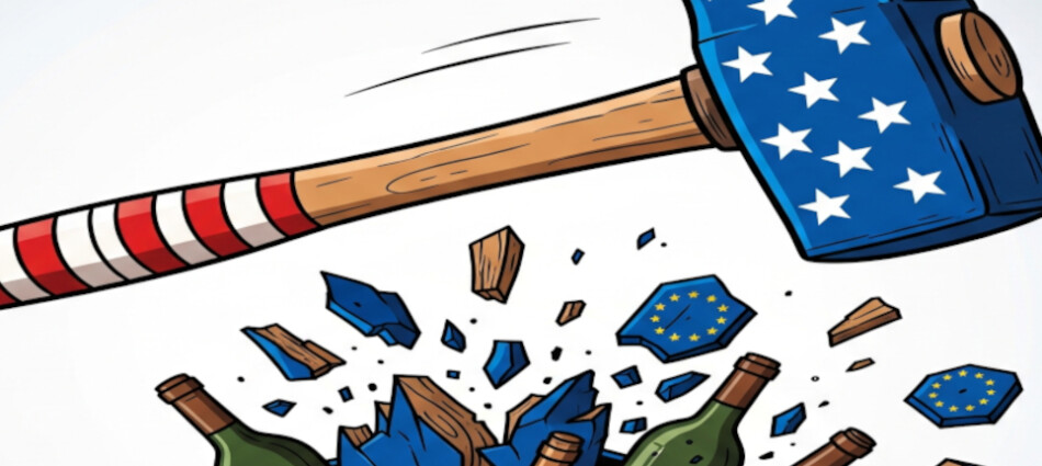 Da domani, 1 agosto, salvo clamorose sorprese, il vino Ue pagherà il 15% di dazi verso gli Usa