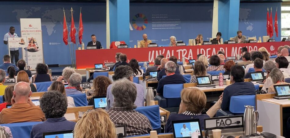 Per Slow Food “un’altra idea di mondo è possibile” grazie anche ad un nuovo rapporto dell’umanità con il cibo 