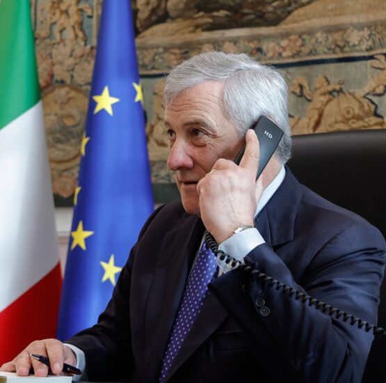 Il Ministro degli Affari Esteri e vice Premier Antonio Tajani