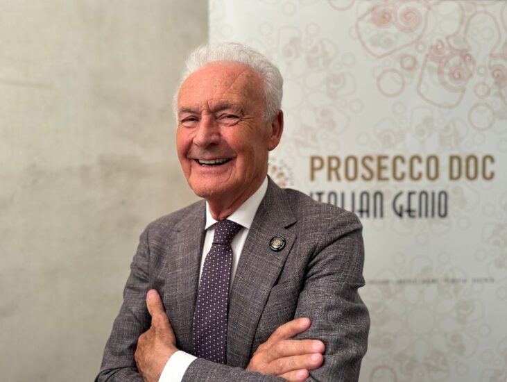 Il presidente del Consorzio Prosecco Doc Giancarlo Guidolin 