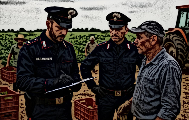 AGRICOLTURA, CARABINIERI, CONTROLLI, LAVORO, LAVORO NERO, Non Solo Vino